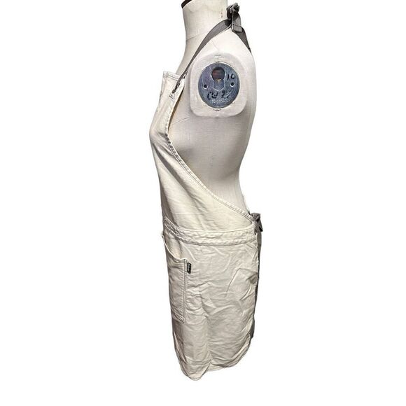 I Love Thirty One Bags Embroidered Cream Color Full Apron With Pockets One Size - Picture 2 of 6